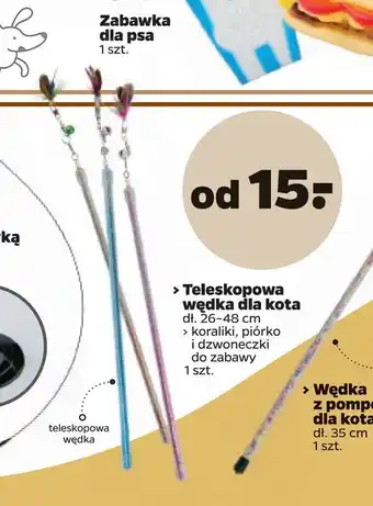 Netto Teleskopowa wędka dla kota oferta