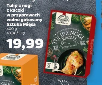 Netto Tulip z nogi z kaczki w przyprawach wolno gotowany sztuka mięsa oferta