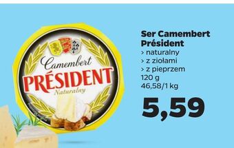 Netto Ser camembert président oferta