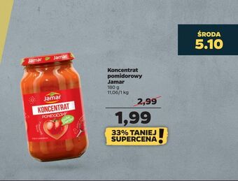 Netto Koncentrat pomidorowy jamar oferta