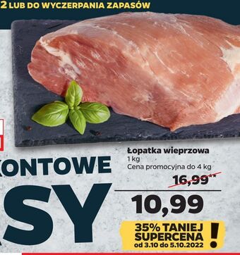 Netto Łopatka wieprzowa oferta