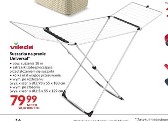 Makro Suszarka na pranie vileda oferta