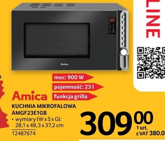 Selgros Kuchenka mikrofalowa amica oferta