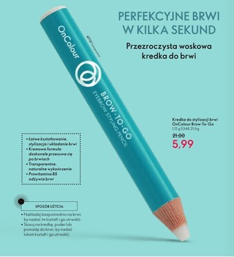 Oriflame Kredka do brwi oncolour oferta