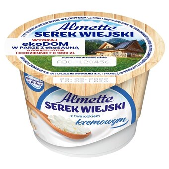 Selgros Almette serek wiejski z twarożkiem kremowym 150 g oferta