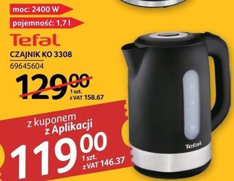 Selgros Czajnik elektryczny tefal oferta