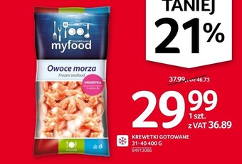 Selgros Krewetki myfood oferta