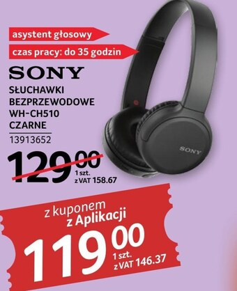 Selgros Słuchawki bluetooth sony oferta