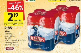 Intermarche Piwo harnaś jasne pełne oferta