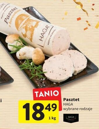 Intermarche Pasztet borowikowy haga oferta