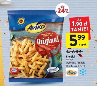 Intermarche Frytki proste aviko original oferta