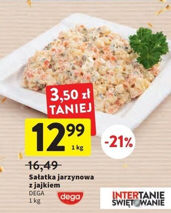Intermarche Sałatka jarzynowa z jajkiem dega oferta