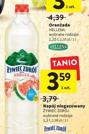 Intermarche Woda arbuzowa żywiec zdrój z nutą... oferta