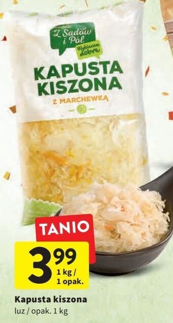 Intermarche Kapusta kiszona z sadów i pól oferta