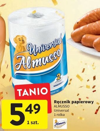 Intermarche Ręcznik papierowy almusso universal oferta