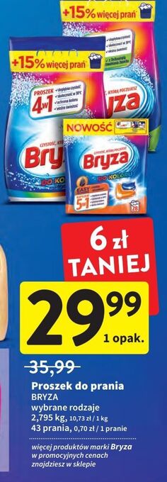 Proszek do koloru 4w1 bryza