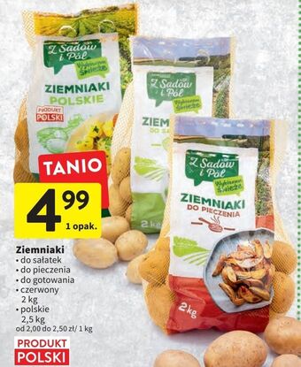 Intermarche Ziemniaki do gotowania z sadów i pól oferta