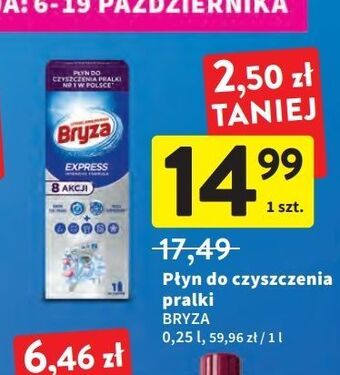 Intermarche Płyn do czyszczenia pralki express intensive formula 8 actions bryza lanza oferta