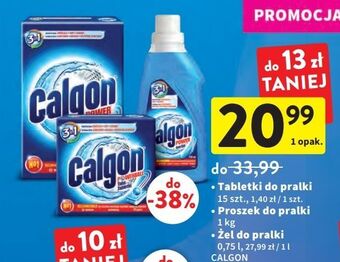 Intermarche Tabletki zmiękczające wodę przeciw kamieniowi calgon oferta