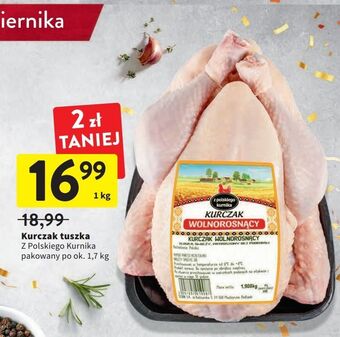 Intermarche Kurczak tuszka z polskiego kurnika oferta