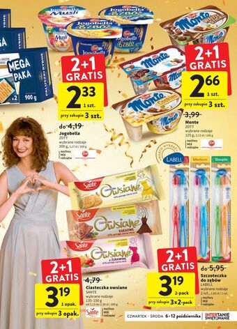 Intermarche Jogurt jagoda zott jogobella 8 zbóż oferta