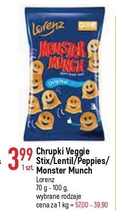 E.Leclerc Chrupki lorenz monster munch oferta