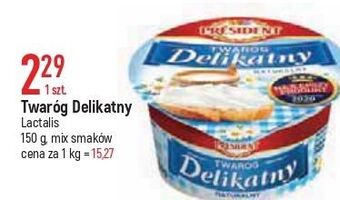 E.Leclerc Twarożek delikatny naturalny president oferta