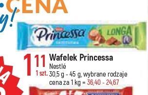 E.Leclerc Wafelek orzechowy princessa longa oferta