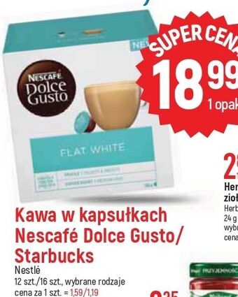 E.Leclerc Kawa flat white nescafe dolce gusto oferta