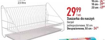 E.Leclerc Suszarka do naczyń pojedyncza 50 cm garpol oferta