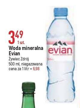 E.Leclerc Woda niegazowana evian oferta