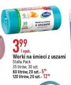E.Leclerc Worki na śmieci z uszami 60 l stella oferta