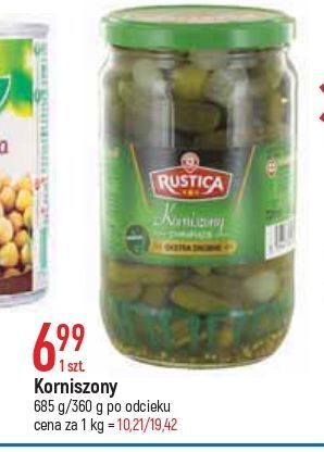 Korniszony wiodąca marka rustica