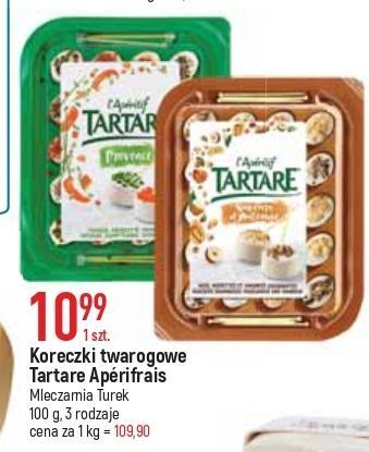 E.Leclerc Aperifrais koreczki twarogowe smak prowansji tartare oferta