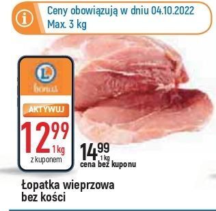 E.Leclerc Łopatka wieprzowa bez kości oferta