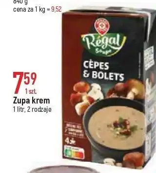 E.Leclerc Zupa z borowików i prawdziwków wiodąca marka regal soupe oferta