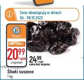 E.Leclerc Śliwki suszone oferta