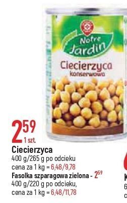 E.Leclerc Fasolka szparagowa zielona wiodąca marka notre jardin oferta