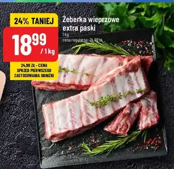 Polomarket Żeberka wieprzowe extra paski oferta