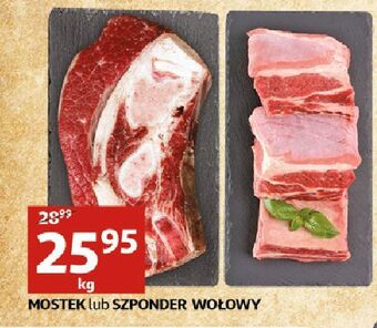 Auchan Szponder wołowy oferta