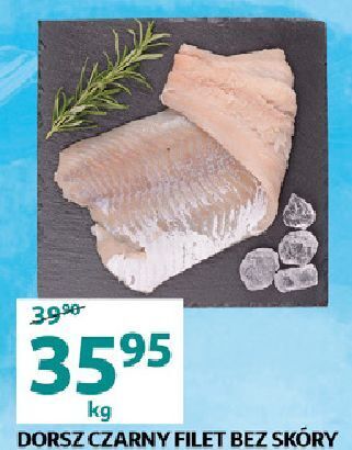 Auchan Dorsz czarny filet bez skóry oferta