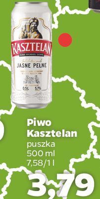 Netto Piwo kasztelan jasne pełne oferta