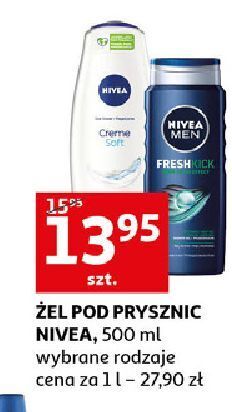 Auchan Żel pod prysznic nivea creme soft oferta