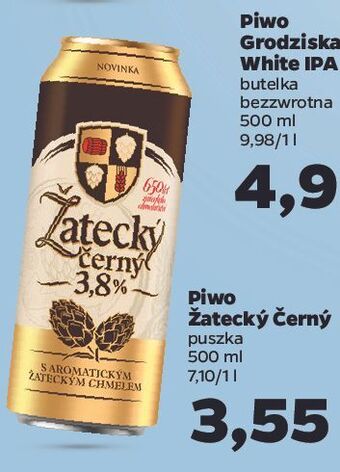 Netto Piwo zatecky cerny oferta