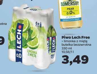 Netto Piwo lech free limonka z miętą oferta