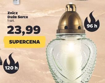 Netto Znicz duże serce 96 h oferta