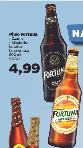 Piwo fortuna mirabelka