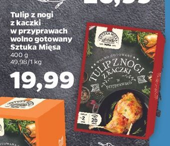 Netto Tulip z nogi kaczki w przyprawach wolno gotowany sztuka mięsa netto oferta