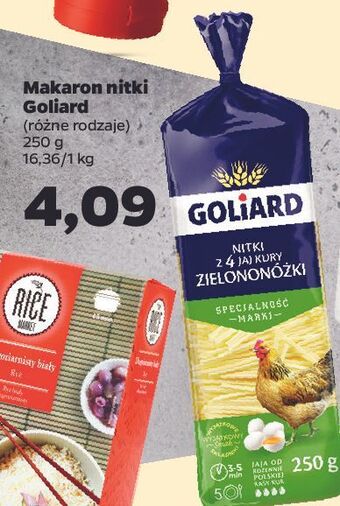 Netto Makaron nitka 4 jajeczna z jaj kury zielononóżki goliard oferta