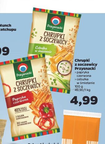 Netto Chrupki z soczewicy - papryka czerwona przysnacki oferta
